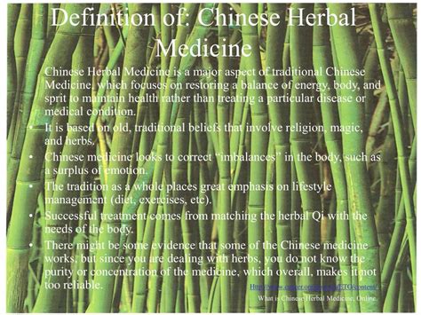 Ppt Traditional Chinese Herbal Medicine An Overview