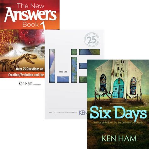 The Core—ken Ham 3 Book Pack Pack Answers In Genesis