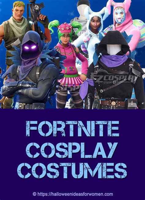 Fortnite Cosplay Costumes Halloween Ideas For Women