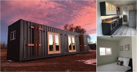 320 Square Feet Shipping Container Tiny House by ... Tiny house is only 650 square feet:
