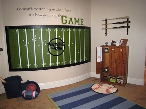 The locker room allows your team, organization and fans one central ordering place for all their needs. football room . . . love the play board . . . Skyler would ...