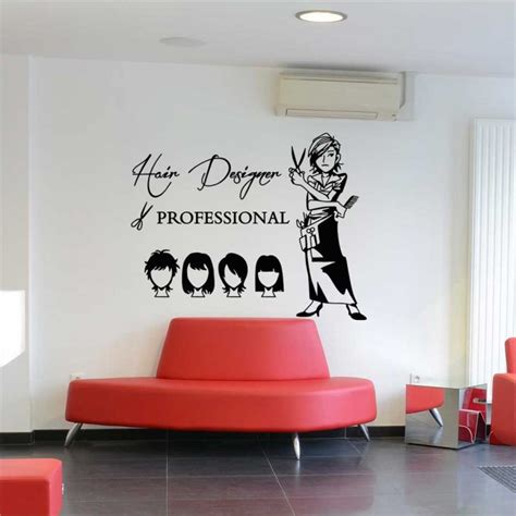 See more ideas about haircut designs, shaved hair designs, short hair styles. Hair Cut Hair Design Beauty Salon Vinyl Wall Art Decal