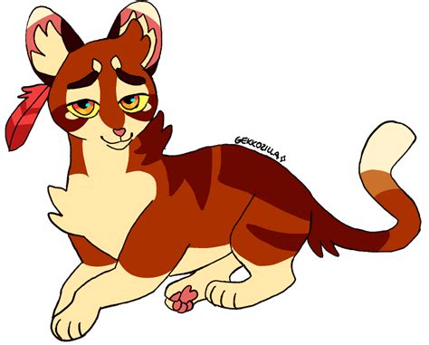 16 Alderheart Redraw Med Cat Herb The Red Feather Warrior Cats