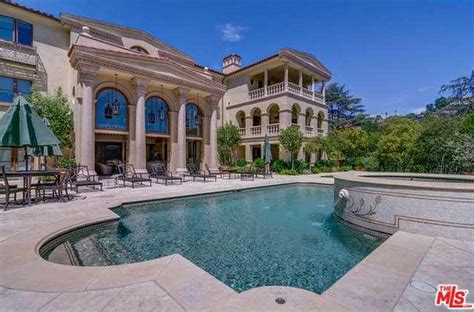 19 Million 19 500 Square Foot Tuscan Mansion In Los Angeles CA