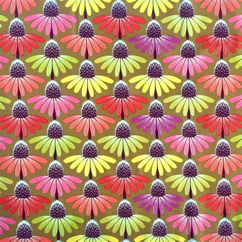 Special Offer Anna Maria Horner Fabric Echinacea Glow Etsy