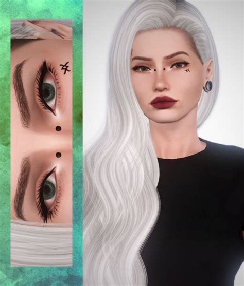 Snakebitch Sims Hair Sims Sims 4 Piercings