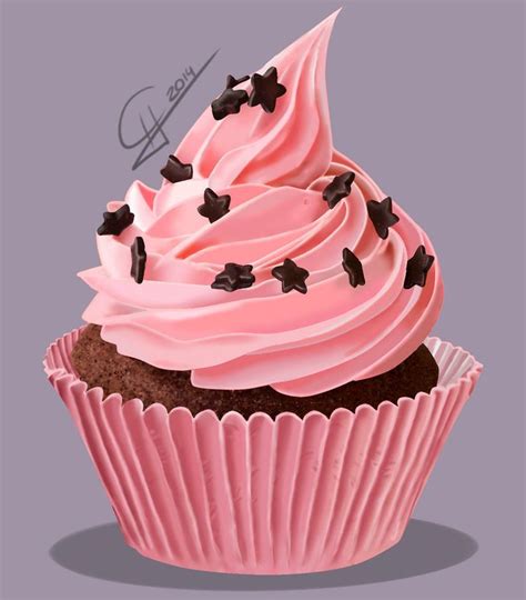 Cupcake Drawing By Scyrina On Deviantart Cupcake Drawing Cupcake