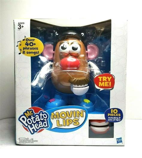 Mr Potato Head Moving Lips Hasbro 40 Phrases And Songs Hasbro Potato