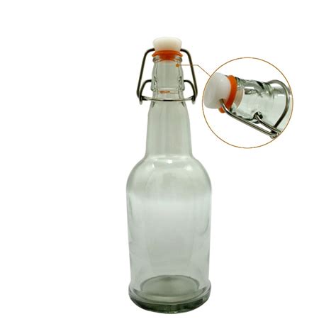 500ml clear swing top glass beer bottles, High Quality clear glass bottle 500ml,clear glass ...