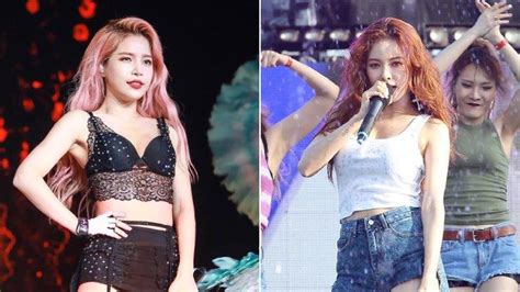 3 Idola Kpop Wanita Yang Berani Tampil Buka Bukaan Di Atas Panggung Solar Mamamoo Merobek