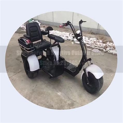 Citycoco Trike Scooter électrique adulte e bike gros pneu 2017 plus
