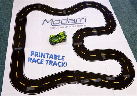 Printable Race Track Modarri The Ultimate Toy Car