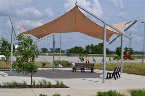 Tensile Structures Fabric Tension Structures Commercial Awnings