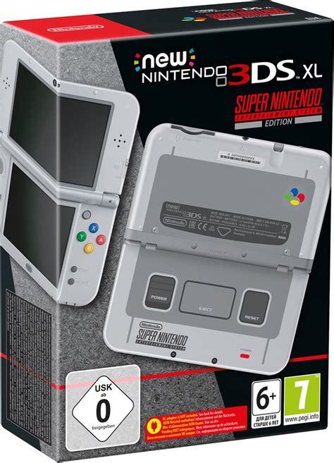 3ds New 3ds Xl Snes Edition Netonnet