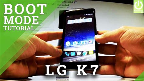 How To Enter Boot Mode In Lg K7 Lg Boot Mode Tutorial Youtube
