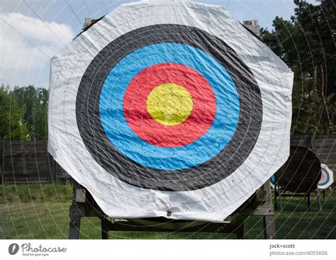Targets For Archery A Royalty Free Stock Photo From Photocase