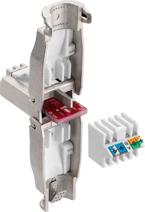 Rj45 Plug Connector Tool Free Plug Straight Cat 6 Tru Components