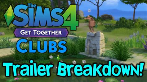 The Sims 4 Get Together Clubs Trailer Breakdown Youtube