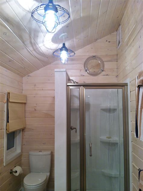 Vaulted ceilings are a desirable architectural feature and can allow for some interesting lighting choices in your home. Featured Customer | Sloped ceiling bathroom, Rustic ...