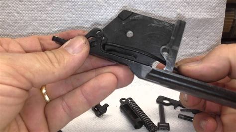 M1 Garand Trigger Group Disassembly And Reassembly Youtube