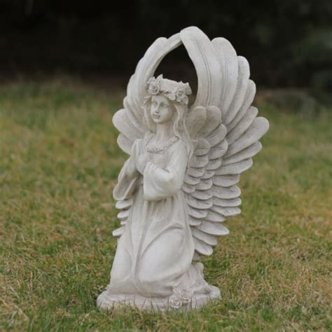 Northlight 33377761 1525 In Angel Kneeling In Prayer Outdoor Garden