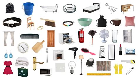 English Vocabulary 100 Household Items Hifactorytop