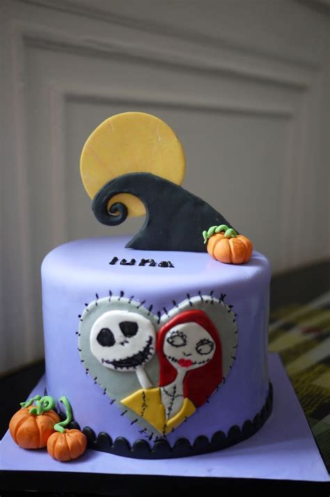 Jack And Sally Cake By Oooh My Cake Happy Day Nightmare Before