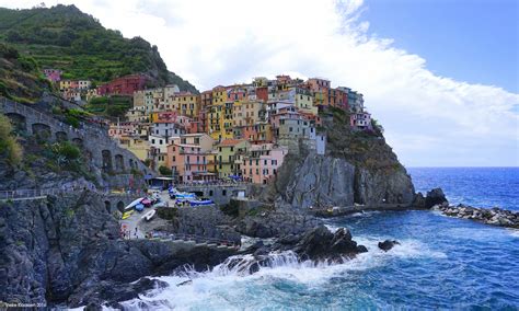 Wallpaper Landscape Colorful Sea City Italy Bay