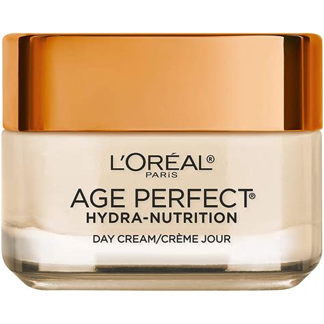Face Moisturizer By Loreal Paris Age Perfect Hydra Nutrition Day Anti Aging Cream With Manuka