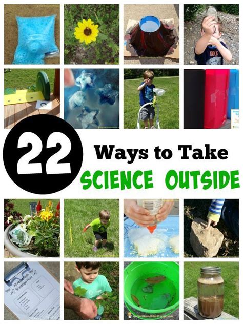 22 Outdoor Science Experiments And Activities Inspiration