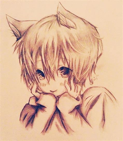 How To Draw A Neko Boy At How To Draw