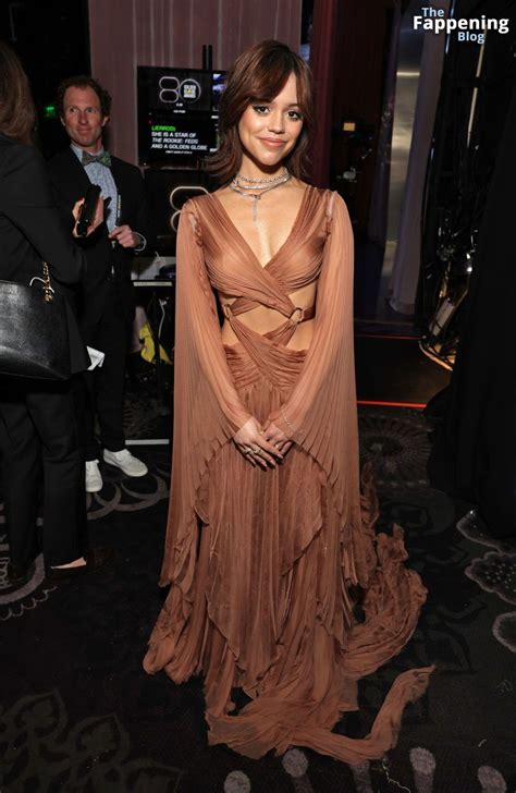 Jenna Ortega Looks Stunning At The Th Annual Golden Globe Awards