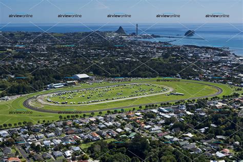Aerial Photography New Plymouth Racecourse Airview Online