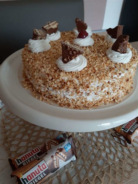 Hanuta no bake torte i hanuta torte ohne backen i hanuta cikolatali yas pasta tarifi. Hanuta-Torte - jessys-kuechenkunst