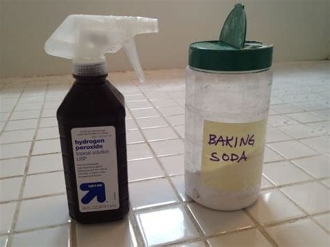 Great for more than just building science fair volcanoes. Grout, grout, let it all out | Grout cleaner, Baking soda ...