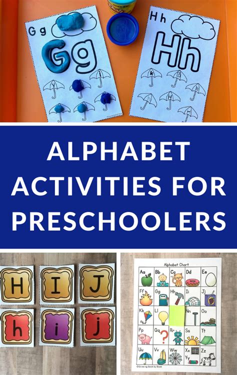 Abc Activities For Preschool Worksheets Preschool Alphabet Review