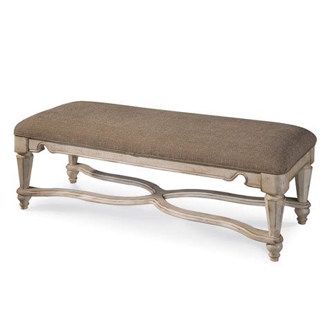 Bedroom furniture benches offer balance to a room and complete the look of any bedroom furniture set. A.R.T. Furniture Belmar Bench - Antique Linen - Bedroom ...