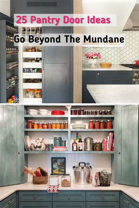 25 Cool Pantry Door Ideas That Go Beyond The Mundane Kitchen Decor
