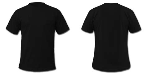 Blank t shirt color black template front and back view on white background. Black Shirt | Free Images at Clker.com - vector clip art ...