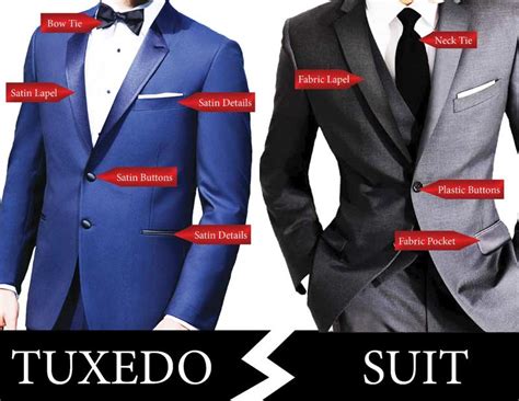 Tuxedo Vs Suit Whats The Difference Brentwood Livery