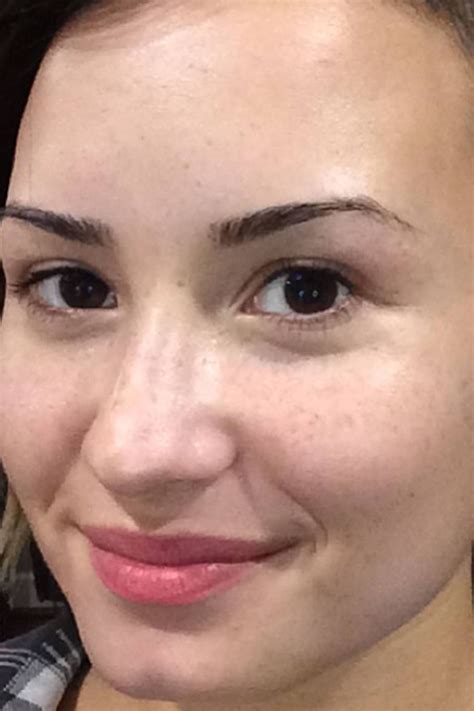 Demi Lovato Goes Makeup Free And Filter Free On Sept