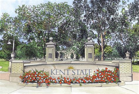 Kent State University Painting By John Stoeckley Fine Art America