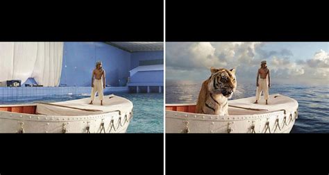 46 Famous Movie Scenes Before And After Special Effects ...