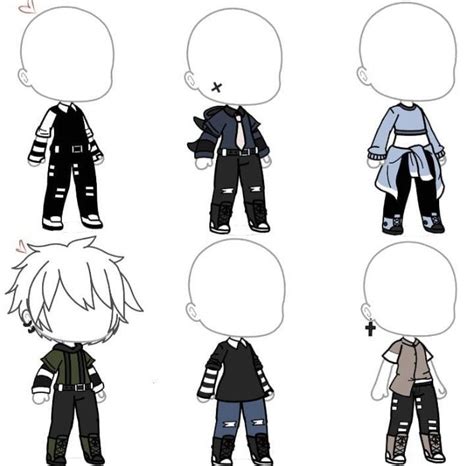 Gacha Outfit Club Outfit Ideas Character Design Club Outfits