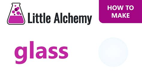 How To Make Glass In Little Alchemy Youtube