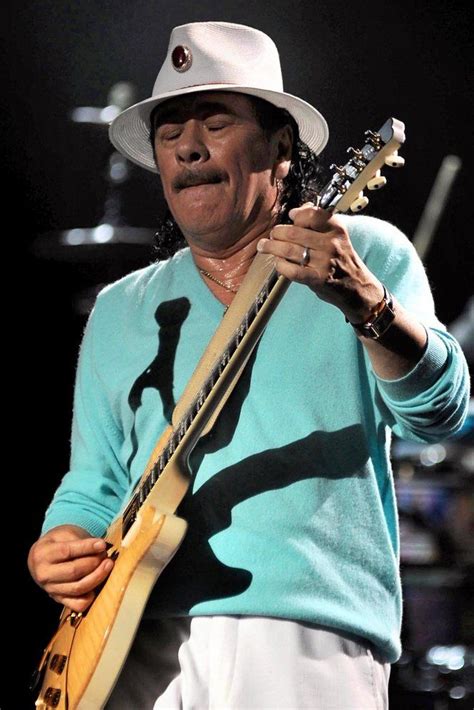 Carlos Santana Performs Rock Music Soul Music Santana Music