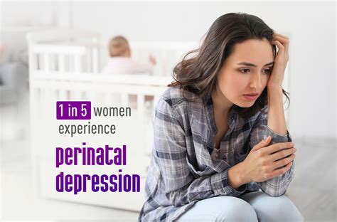 1 In 5 Women Experience Perinatal Depression