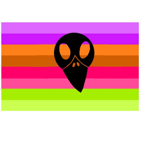 Xeno Xenogender Prideflag Xenogenders Sticker By 3m01n4b4nd