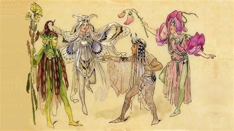 A Midsummer Nights Dream Fairy Costumes For Shakespeares Play