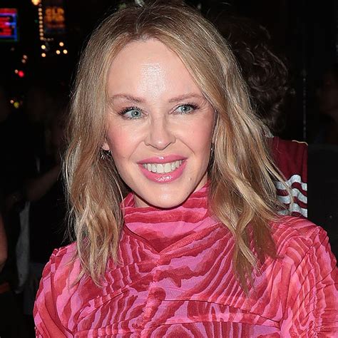 Kylie Minogue 55 Could Be A Supermodel With Daring Dress And Knee